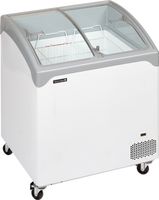 Elegante Diepvrieskist met Gebogen Glazen Schuifdeksels - NIC201SCEB