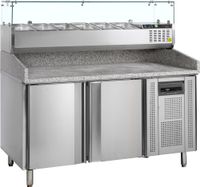 PT1200 + GVC38-150 Pizzatafel incl. unit voor toppings
