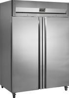 2-Deurs Roestvast Stalen Vriezer voor Professionele Keukens - RF1420X1