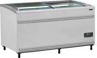TEFCOLD Supermarktkoeler/-Vriezer met Gebogen Glas voor Volledige Zichtbaarheid - SFI145-CF VS
