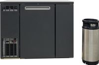 Serrco by TEFCOLD SFK-6EL+ Hoogwaardige vatenkoeler, machine links