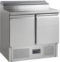 SALADETTE LINE 2 DEUREN - 5xGN 1/6 - MET INGEBOUWDE SALADETTE - SS920