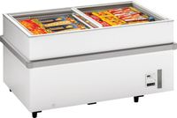 DIEPVRIESEILAND met GLAZEN GLIJDEKSELS - SSF150 (UT150)