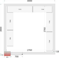 CRNF3030 - SHELF RACK SYSTEM KIT