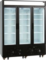 TEFCOLD 3-Deurs Displayvriezer met Kap - UFSC1600GCP