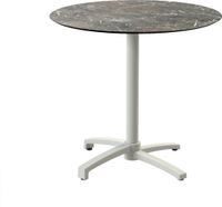 Essentials X Cross Terrastafel Zand Frame + Galaxy Marble HPL 70 cm - 110091570