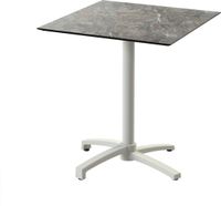 Essentials X Cross Terrastafel Zand Frame + Galaxy Marble HPL 70x70 cm - 110091577