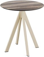 Infinity Terrastafel Zand Frame + Tropical Wood HPL 70 cm - Essentials 120031270