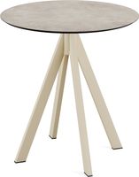 Infinity Terrastafel Zand Frame + Moonstone HPL 70 cm - Essentials 120031370