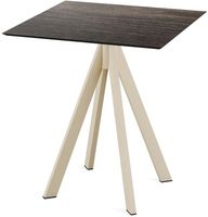 Infinity Terrastafel Zand Frame + Riverwashed Wood HPL 70x70 cm - Essentials 120031477