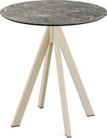 Infinity Terrastafel Zand Frame + Galaxy Marble HPL 70 cm - Essentials 120031570
