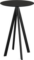 Essentials Infinity Statafel Zwart Frame + Zwart HPL 70 cm - 120041070
