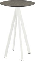 Infinity Statafel Wit Frame + Midnight Marble HPL 70 cm - Essentials 120051670
