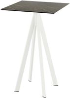 Infinity Statafel Wit Frame + Midnight Marble HPL 70x70 cm - Essentials 120051677