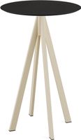 Essentials Infinity Statafel Zand Frame + Zwart HPL 70 cm - 120061070