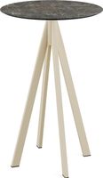 Infinity Statafel Zand Frame + Galaxy Marble HPL 70 cm - Essentials 120061570