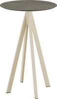 Infinity Statafel Zand Frame + Midnight Marble HPL 70 cm - Essentials 120061670