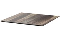 HPL Tafelblad Tropical Wood 70x70 cm - Essentials 1277