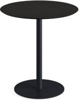 Essentials Urban Terrastafel Zwart Frame + Zwart HPL 70 cm - 130011070