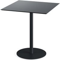Urban Terrastafel Zwart Frame + Zwart HPL 70x70 cm - Essentials 130011077