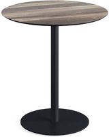 Urban Terrastafel Zwart Frame + Tropical Wood HPL 70 cm - Essentials 130011270