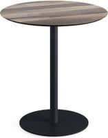 Urban Terrastafel Zwart Frame + Tropical Wood HPL 70 cm - Essentials 130011270