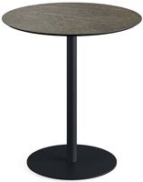 Urban Terrastafel Zwart Frame + Midnight Marble HPL 70 cm - Essentials 130011670