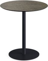 Urban Terrastafel Zwart Frame + Midnight Marble HPL 70 cm - Essentials 130011670