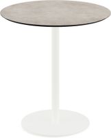 Urban Terrastafel Wit Frame + Moonstone HPL 70 cm - Essentials 130021370