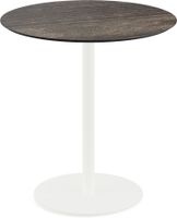 Urban Terrastafel Wit Frame + Riverwashed Wood HPL 70 cm - Essentials 130021470