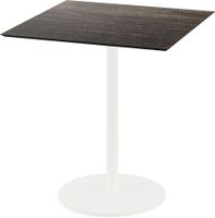 Urban Terrastafel Wit Frame + Riverwashed Wood HPL 70x70 cm - Essentials 130021477