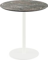 Urban Terrastafel Wit Frame + Galaxy Marble HPL 70 cm - Essentials 130021570
