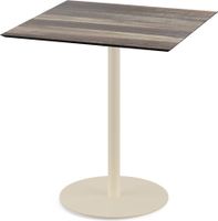 Urban Terrastafel Zand Frame + Tropical Wood HPL 70x70 cm - Essentials 130031277
