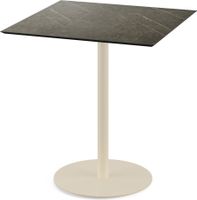 Urban Terrastafel Zand Frame + Midnight Marble HPL 70x70 cm - Essentials 130031677