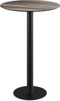 Urban Statafel Zwart Frame + Tropical Wood HPL 70 cm - Essentials 130041270