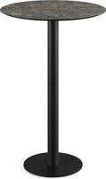 Urban Statafel Zwart Frame + Galaxy Marble HPL 70 cm - Essentials 130041570