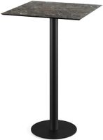 Urban Statafel Zwart Frame + Galaxy Marble HPL 70x70 cm - Essentials 130041577