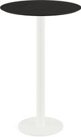 Essentials Urban Statafel Wit Frame + Zwart HPL 70 cm - 130051070