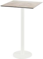 Urban Statafel Wit Frame + Moonstone HPL 70x70 cm - Essentials 130051377