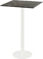 Urban Statafel Wit Frame + Galaxy Marble HPL 70x70 cm - Essentials 130051577