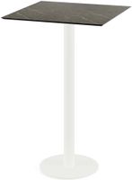 Urban Statafel Wit Frame + Midnight Marble HPL 70x70 cm - Essentials 130051677