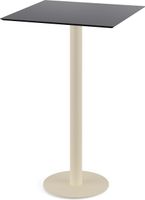 Urban Statafel Zand Frame + Zwart HPL 70x70 cm - Essentials 130061077