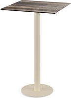 Urban Statafel Zand Frame + Tropical Wood HPL 70x70 cm - Essentials 130061277