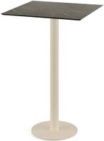 Urban Statafel Zand Frame + Midnight Marble HPL 70x70 cm - Essentials 130061677