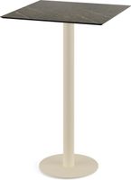Urban Statafel Zand Frame + Midnight Marble HPL 70x70 cm - Essentials 130061677