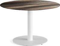 Feros 1310212120 Urban - Dining table Wit frame + Tropical Wood HPL Tafelblad Ø120 cm