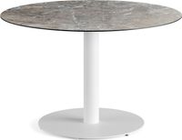 Feros 1310215120 Urban - Dining table Wit frame + Galaxy Marble HPL Tafelblad Ø120 cm