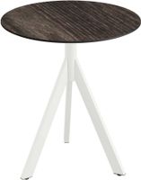 Essentials Infinity Tripod Terrastafel Wit Frame + Riverwashed Wood HPL 70 cm - 140021470