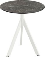 Essentials Infinity Tripod Terrastafel Wit Frame + Galaxy Marble HPL 70 cm - 140021570