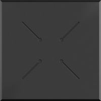 Essentials Infinity Tripod Terrastafel Zand Frame + Tropical Wood HPL 70x70 cm - 140031277